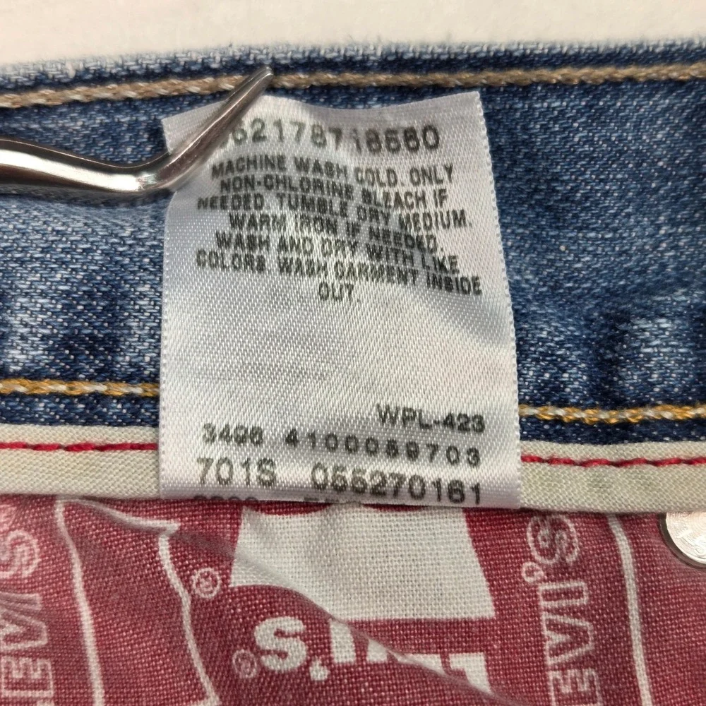 Levi's 527 Jeans Mens 30×30 (Fits 29×27) Blue Low Boot Cut Denim‎